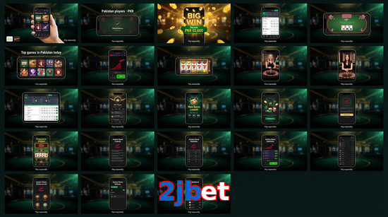Main screen of 2Jbet bet page for PK players